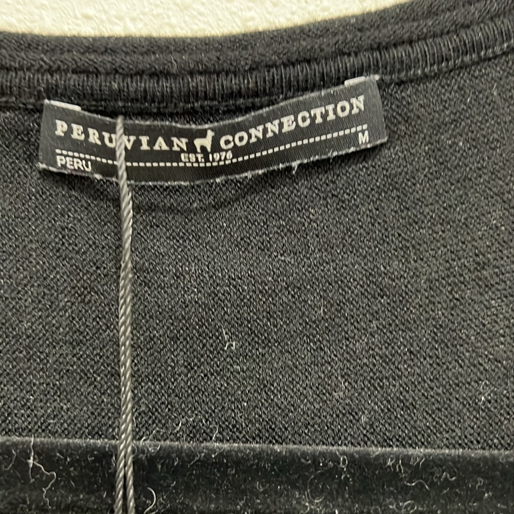 Peruvian Connection Pullover Bell Sleeves And Pep… - image 2